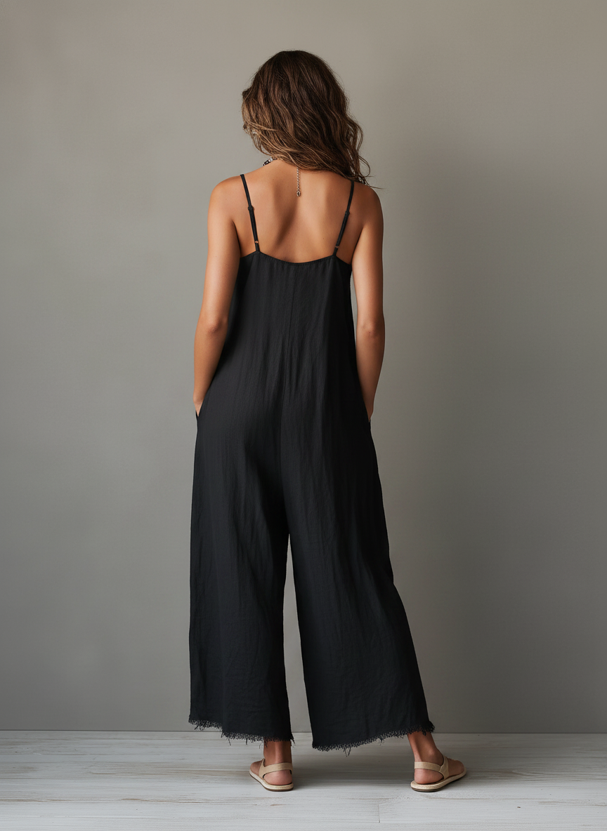 Liana - Tuta Minimalista in Lino da Donna